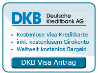 DKB Visa Kreditkarte mit kostenlosem Girokonto