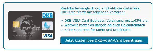 Die DKB Visa-Card ist keine Revolving Card