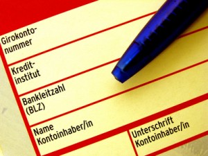 Lastschrift Abbuchung vom Girokonto